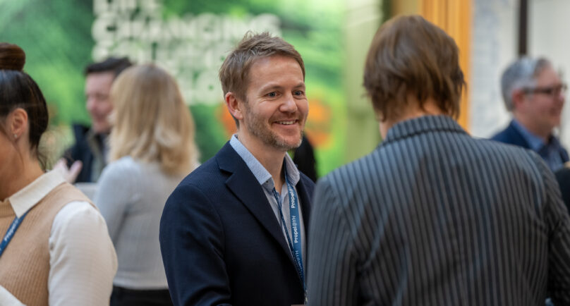 Propel cohort members at a breakfast event.