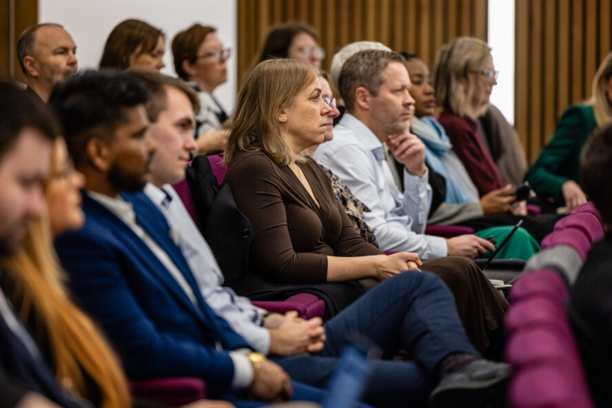 Colleagues at a Propel event.