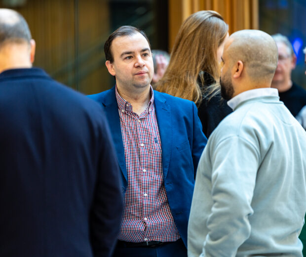 Colleagues at a Propel event.